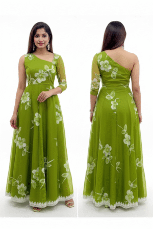 Women’s Georgette Kurta & Dupatta Set – Ethnic Charm Meets Contemporary Elegance