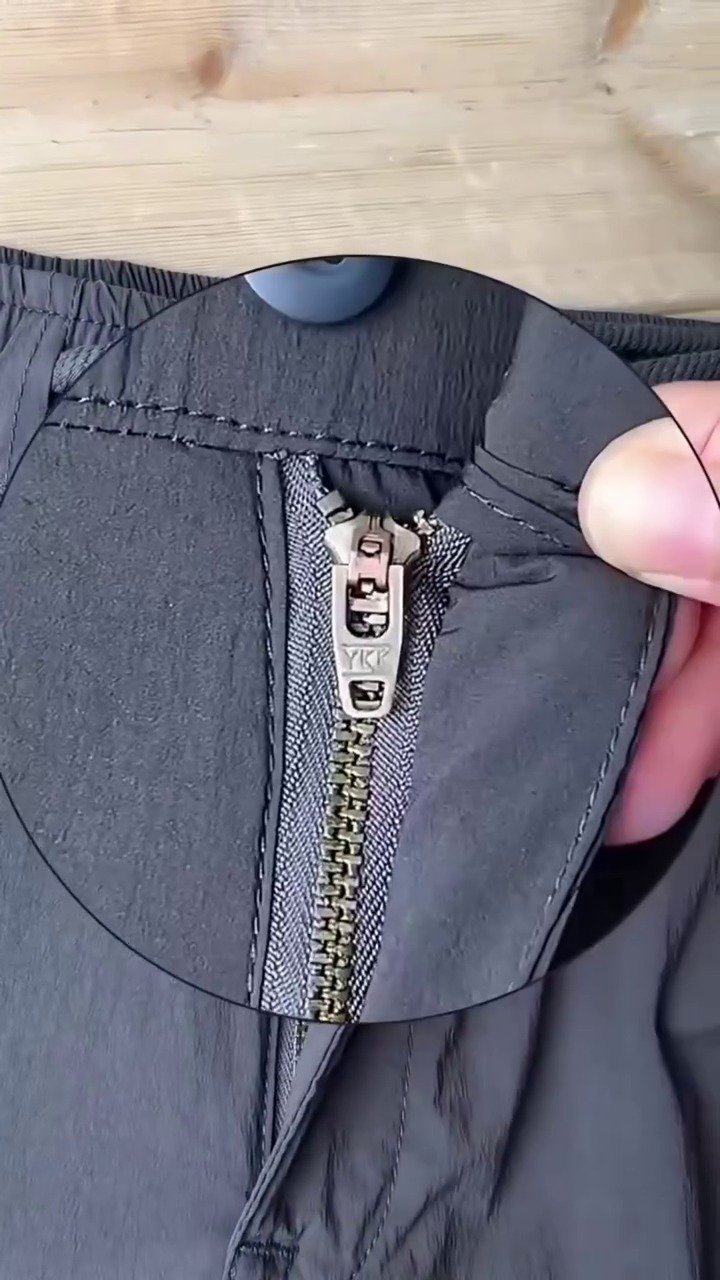 Men’s Black Elastic Waist Smart Casual Stretch Trousers - Image 3